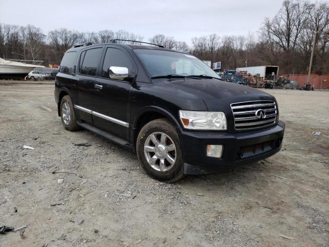 Salvage cars for sale from Copart Finksburg, MD: 2005 Infiniti QX56
