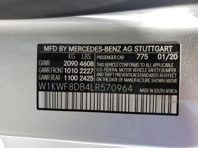W1KWF8DB4LR570964 Mercedes-Benz C 300 2020. Фото: 9