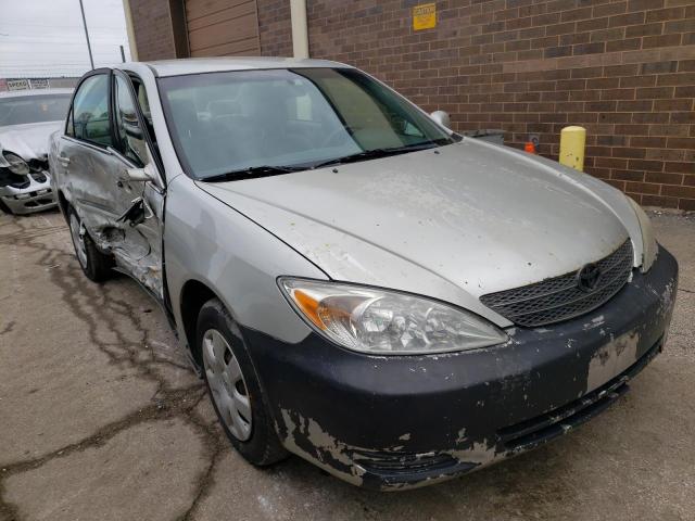 Salvage cars for sale from Copart Wheeling, IL: 2002 Toyota Camry LE