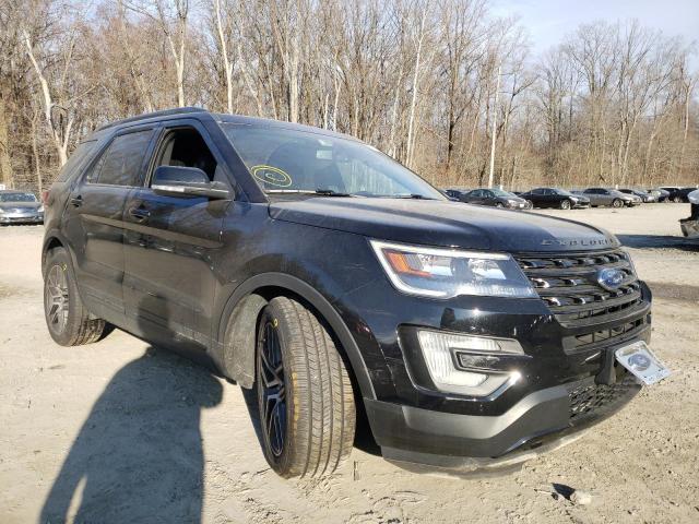 Salvage cars for sale from Copart Finksburg, MD: 2017 Ford Explorer S