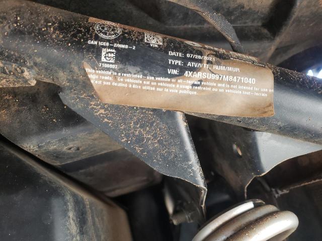 2021 POLARIS RANGER CRE 4XARSU997M8471040