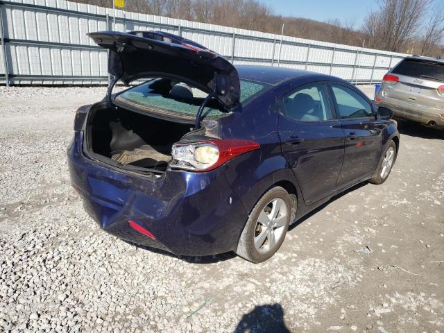 5NPDH4AEXDH372613 Hyundai Elantra Gl 2013. Фото: 3