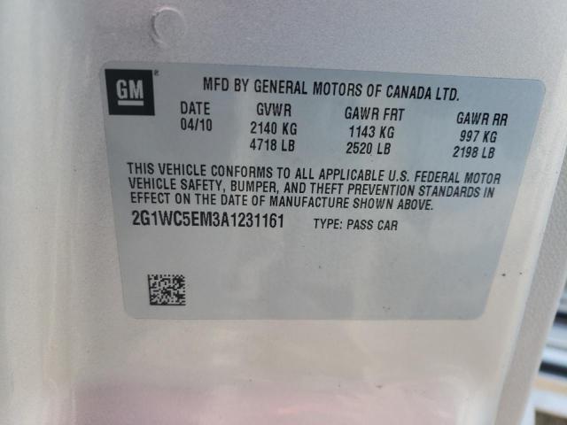 2G1WC5EM3A1231161 Chevrolet Impala Ltz 2010. Фото: 9