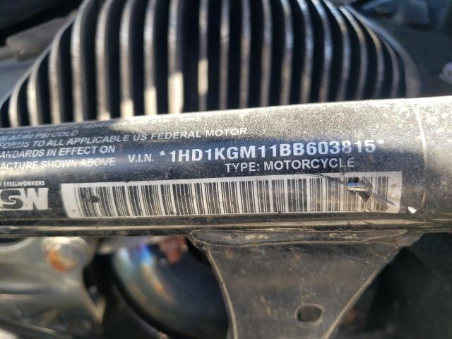 1HD1KGM11BB603815 Harley-Davidson Fltru 2011. Фото: 9