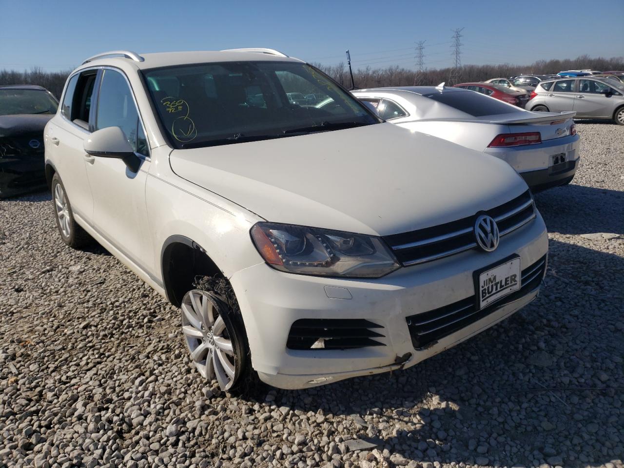 2011 Volkswagen Touareg V6 VIN: WVGFF9BP2BD000189 Lot: 37028752