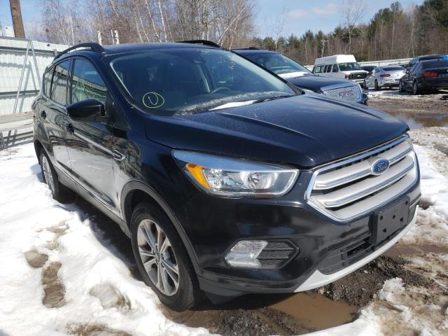 Salvage cars for sale at Billerica, MA auction: 2018 Ford Escape SE