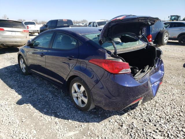 5NPDH4AEXDH372613 Hyundai Elantra Gl 2013. Фото: 2