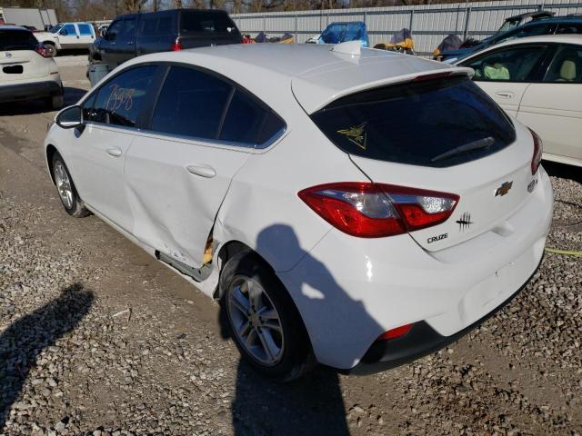 3G1BE6SM0JS526418 Chevrolet Cruze Lt 2018. Фото: 2