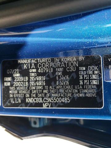 2022 KIA NIRO LX KNDCB3LC5N5500485