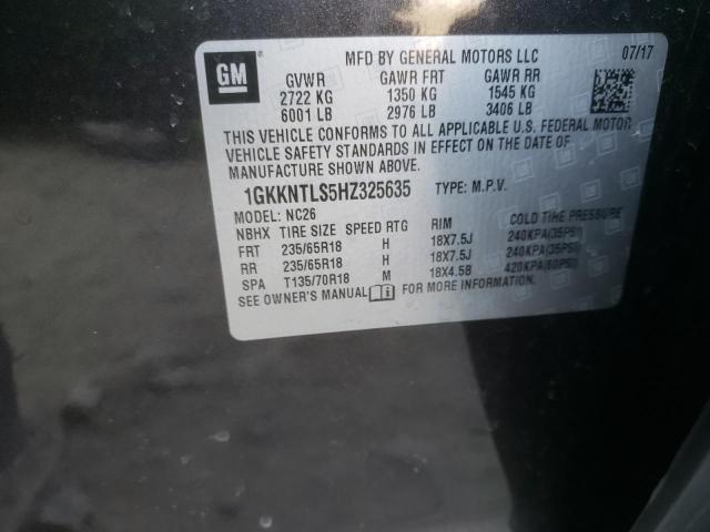 2017 GMC ACADIA ALL 1GKKNTLS5HZ325635