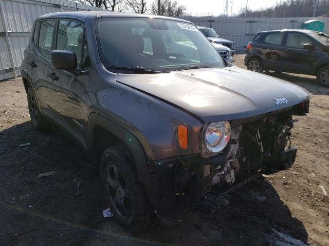 Jeep salvage cars for sale: 2017 Jeep Renegade S
