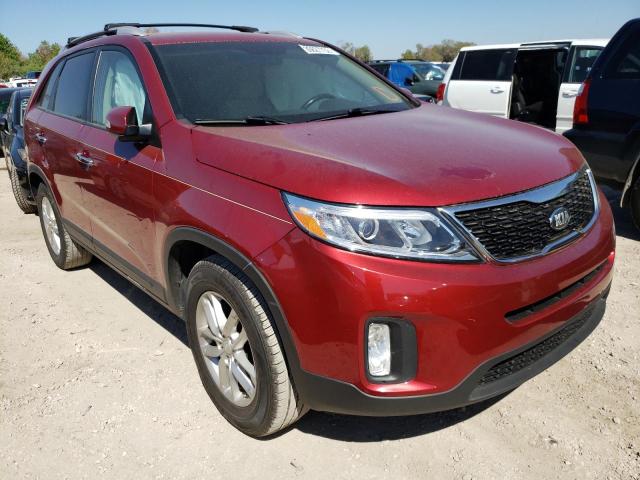 5XYKT3A68EG441817 Kia Sorento Lx 2014