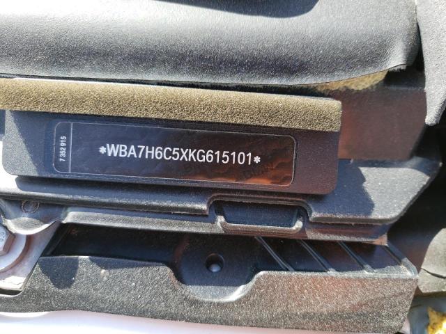 2019 BMW M760 XI WBA7H6C5XKG615101