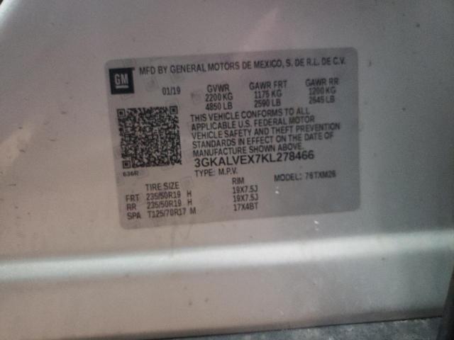 2019 GMC TERRAIN 3GKALVEX7KL278466