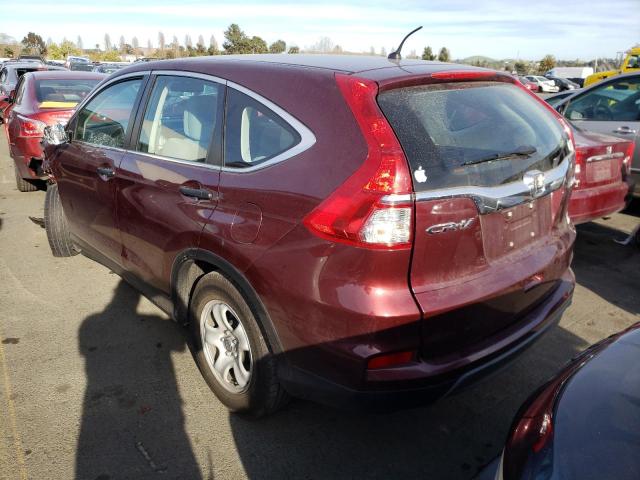 2015 HONDA CR-V LX 5J6RM4H34FL084195