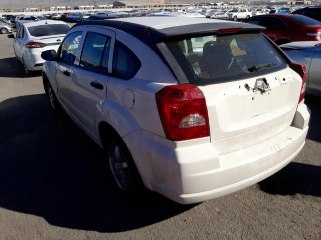 1B3HB48B67D533551 Dodge Caliber Sx 2007. Фото: 2