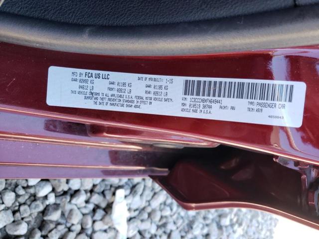 2015 CHRYSLER 200 LIMITE - 1C3CCCABXFN649441