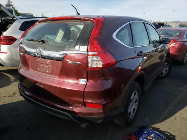 2015 HONDA CR-V LX 5J6RM4H34FL084195