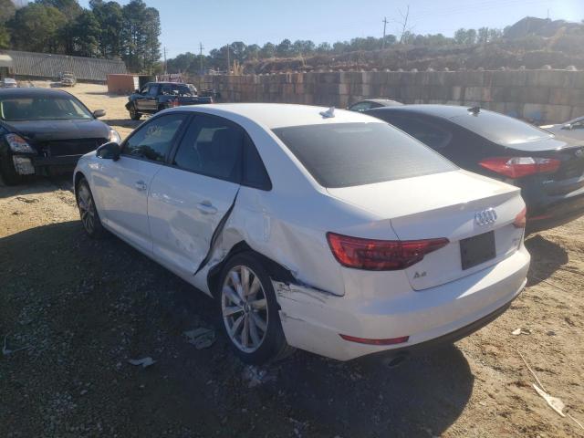 2017 AUDI A4 WAUGMAF49HA161436