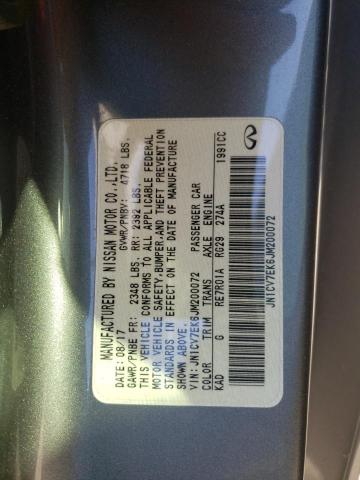2018 INFINITI Q60 PURE JN1CV7EK6JM200072