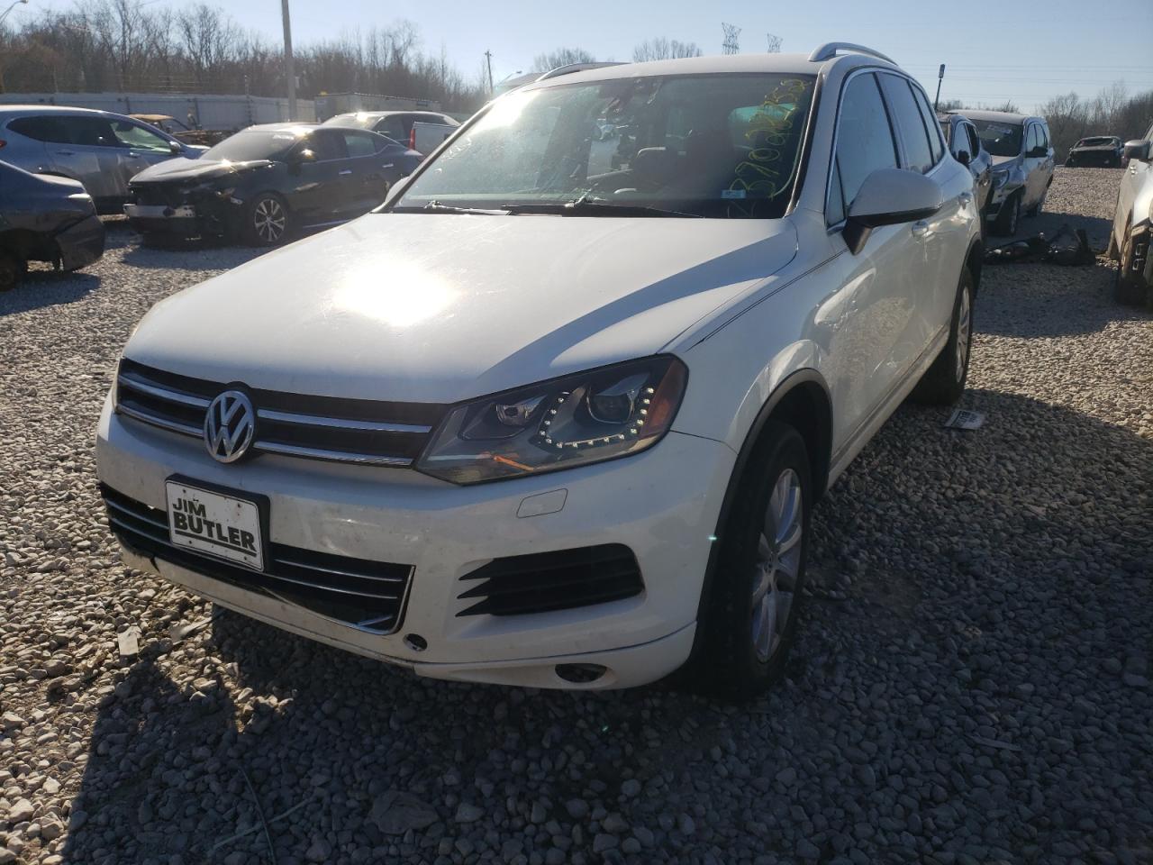 2011 Volkswagen Touareg V6 VIN: WVGFF9BP2BD000189 Lot: 37028752