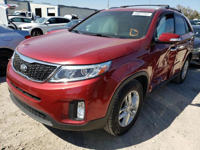 5XYKT3A68EG441817 Kia Sorento Lx 2014. Фото: 1