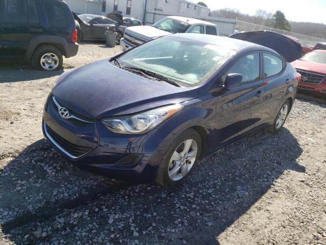 5NPDH4AEXDH372613 Hyundai Elantra Gl 2013. Фото: 1