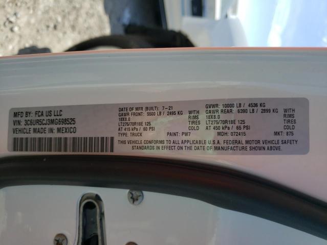 2021 RAM 2500 TRADE 3C6UR5CJ3MG698525