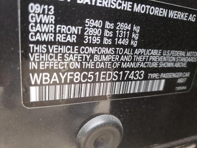 2014 BMW 750 LXI - WBAYF8C51EDS17433