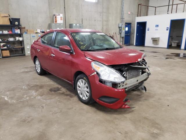 Salvage cars for sale from Copart Blaine, MN: 2015 Nissan Versa S