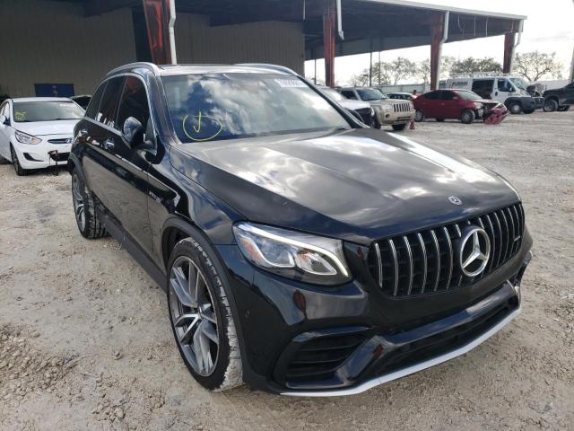2019 Mercedes-benz Glc 63 4matic Amg Черный vin: WDC0G8JB0KF526228