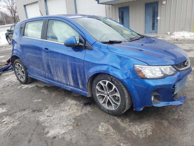 Salvage cars for sale from Copart Albany, NY: 2019 Chevrolet Sonic LT