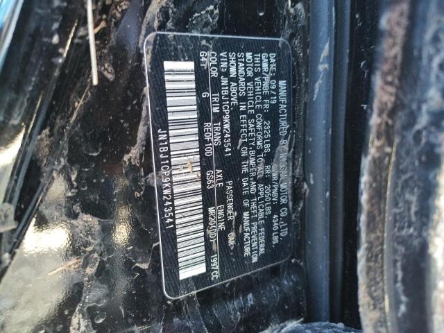 JN1BJ1CP9KW243541 Nissan Rogue Spor 2019. Фото: 9