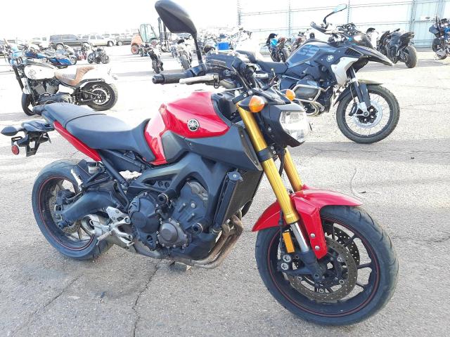 Salvage motorcycles for sale at Phoenix, AZ auction: 2014 Yamaha FZ09 C