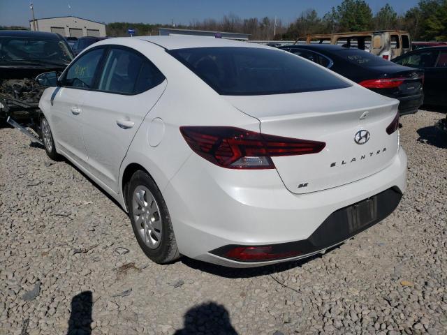 2019 HYUNDAI ELANTRA SE 5NPD74LF4KH462104