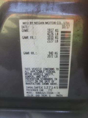 2018 NISSAN ALTIMA 1N4AL3AP3JC127145