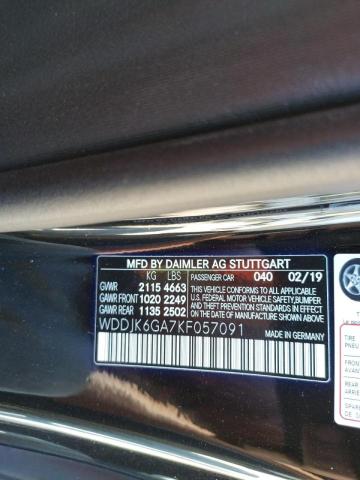 2019 MERCEDES-BENZ SL 450 WDDJK6GA7KF057091