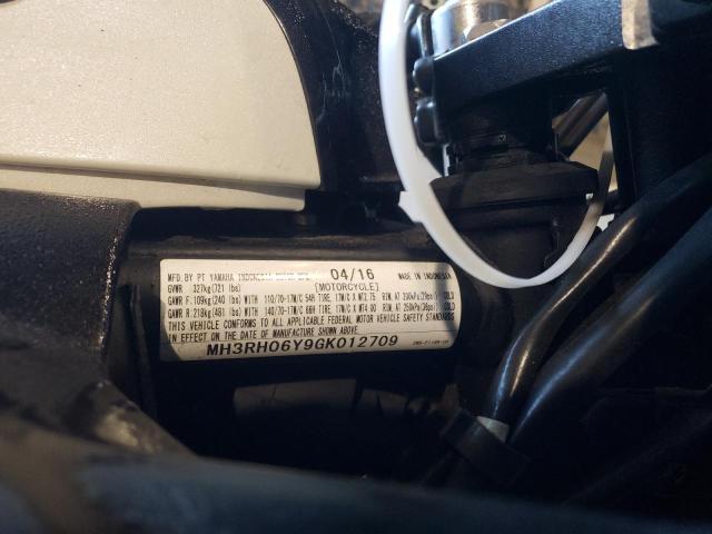 2016 YAMAHA YZFR3 MH3RH06Y9GK012709