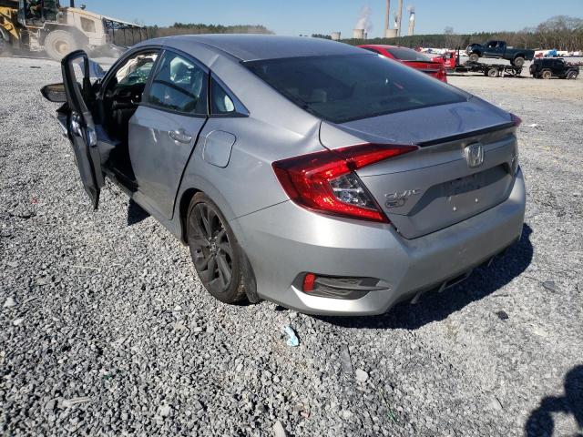  HONDA CIVIC 2020 Srebrny