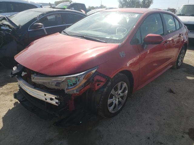 JTDEPMAE9MJ166097 Toyota Corolla Le 2021. Фото: 1