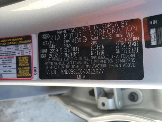 2019 KIA NIRO FE KNDCB3LC6K5322677