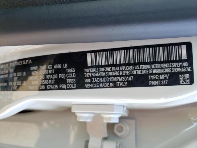 ZACNJDD15MPM30147 Jeep Renegade L 2021. Фото: 9