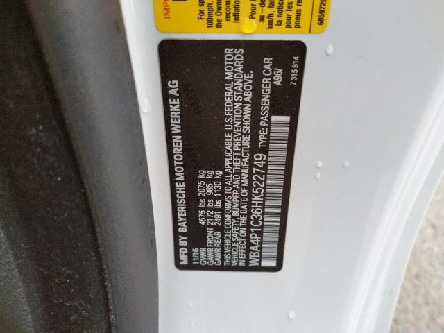 2017 BMW 440I WBA4P1C36HK522749