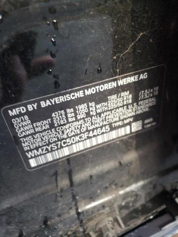 2019 MINI COOPER COU WMZYS7C50K3F44645