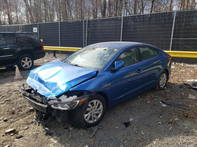 2017 HYUNDAI ELANTRA SE 5NPD74LF6HH205521