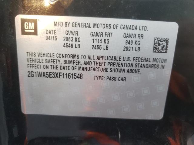 2015 CHEVROLET IMPALA - 2G1WA5E3XF1161548