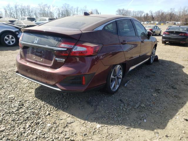 2018 HONDA CLARITY TO JHMZC5F38JC019035