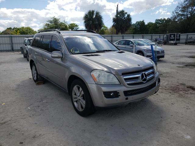 Salvage cars for sale from Copart Punta Gorda, FL: 2007 Mercedes-Benz GL 450 4matic