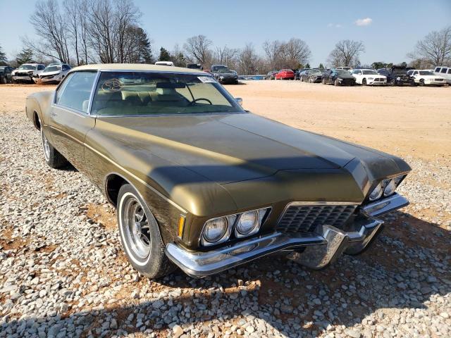 Salvage cars for sale from Copart China Grove, NC: 1972 Buick Riviera