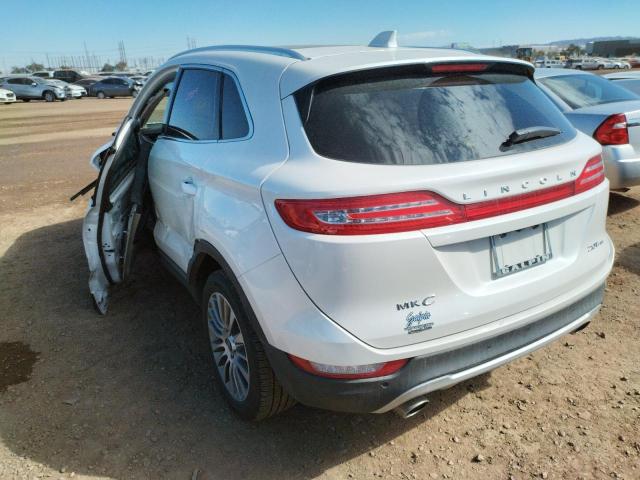 2017 LINCOLN MKC RESERV 5LMCJ3D90HUL51296